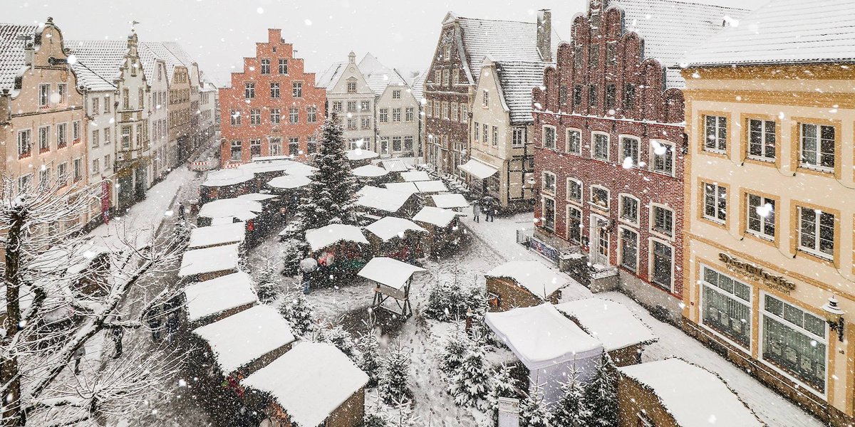 Altstadt Warendorf im Winter