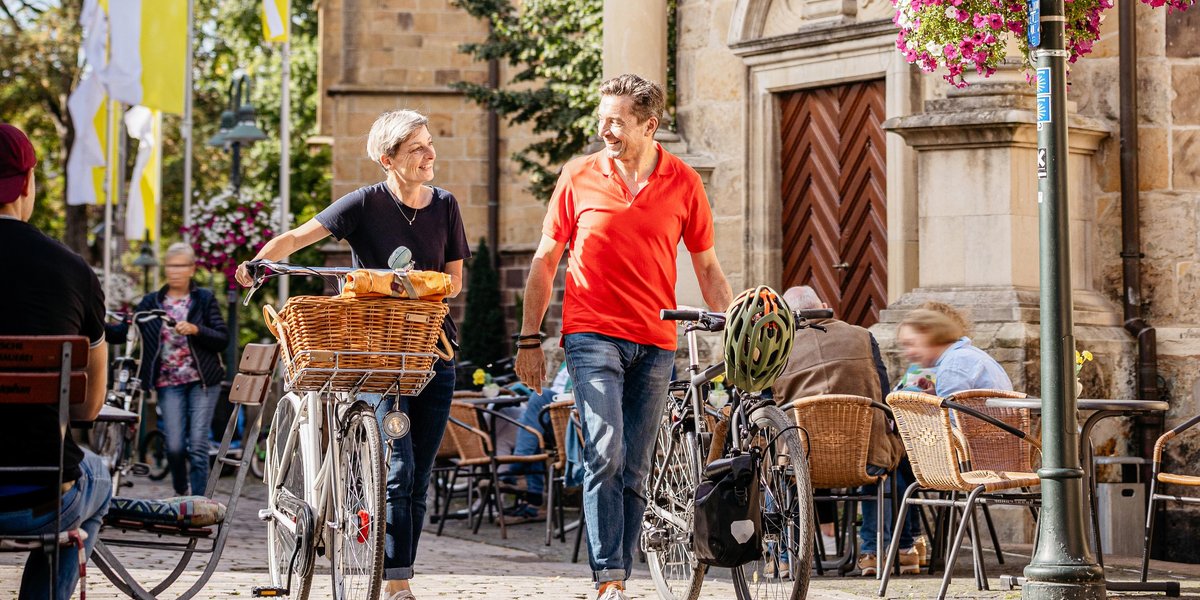 Jubiläum Friedensroute: Geführte Radtouren auf 13 Etappen 