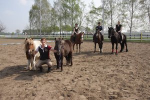 Reiten auf der Pferdepension Krieft