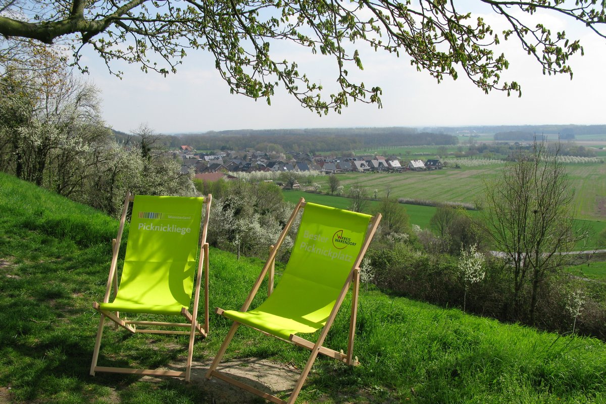 Höhenburg Stromberg Parklandschaft Kreis Warendorf