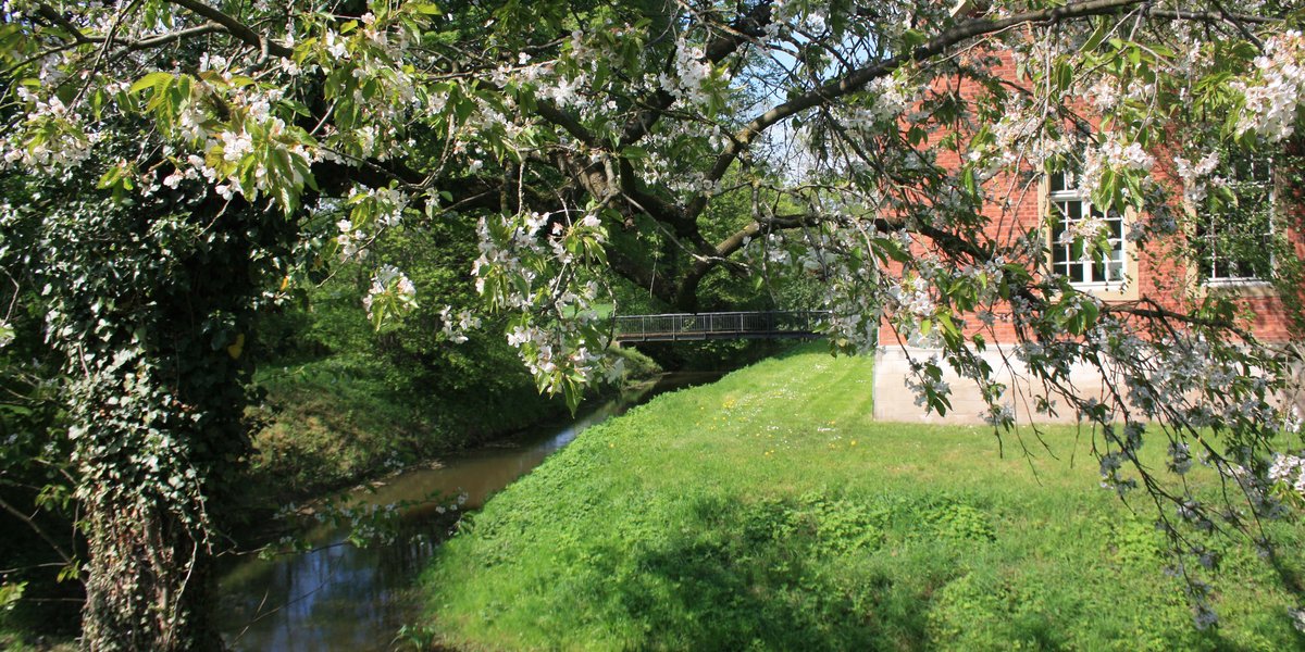Haus Nottbeck zur Obstblüte