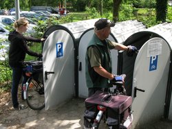 Nutzung der Fahrradboxen