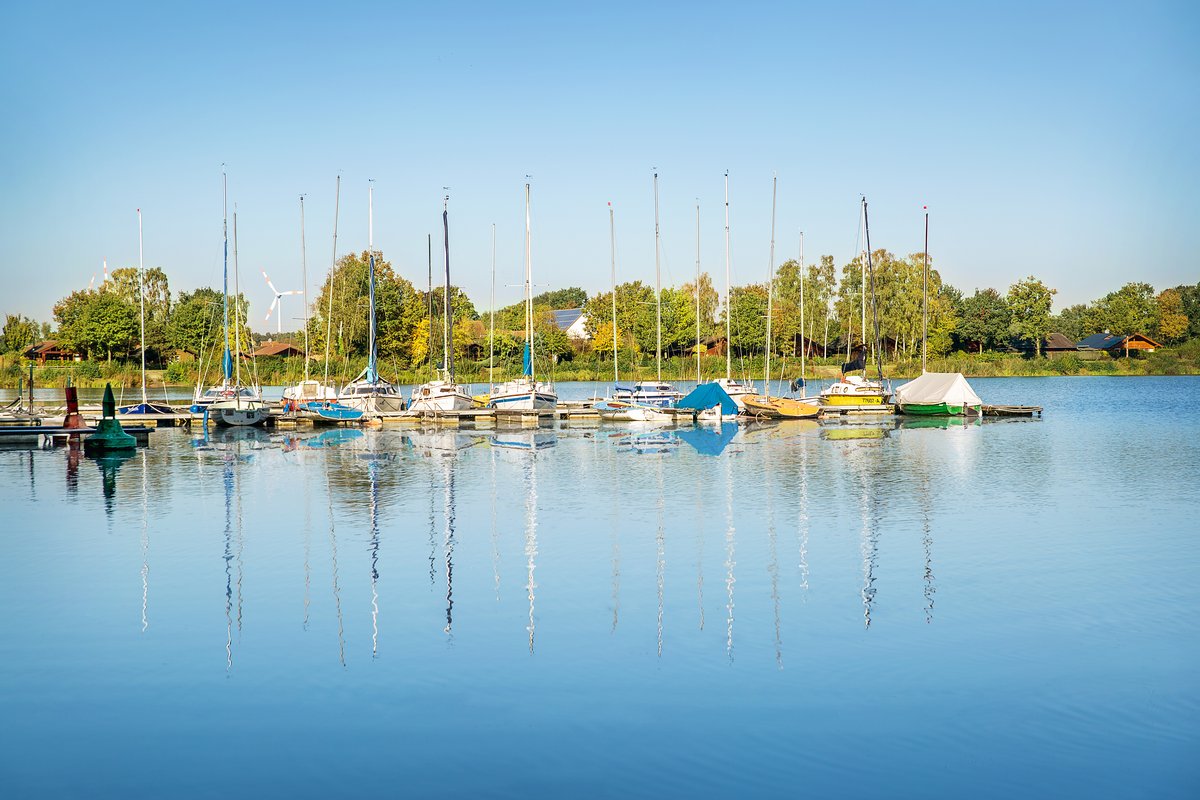 Bootssteg Feldmarksee