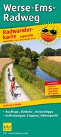 Radwanderkarte Werse-Ems