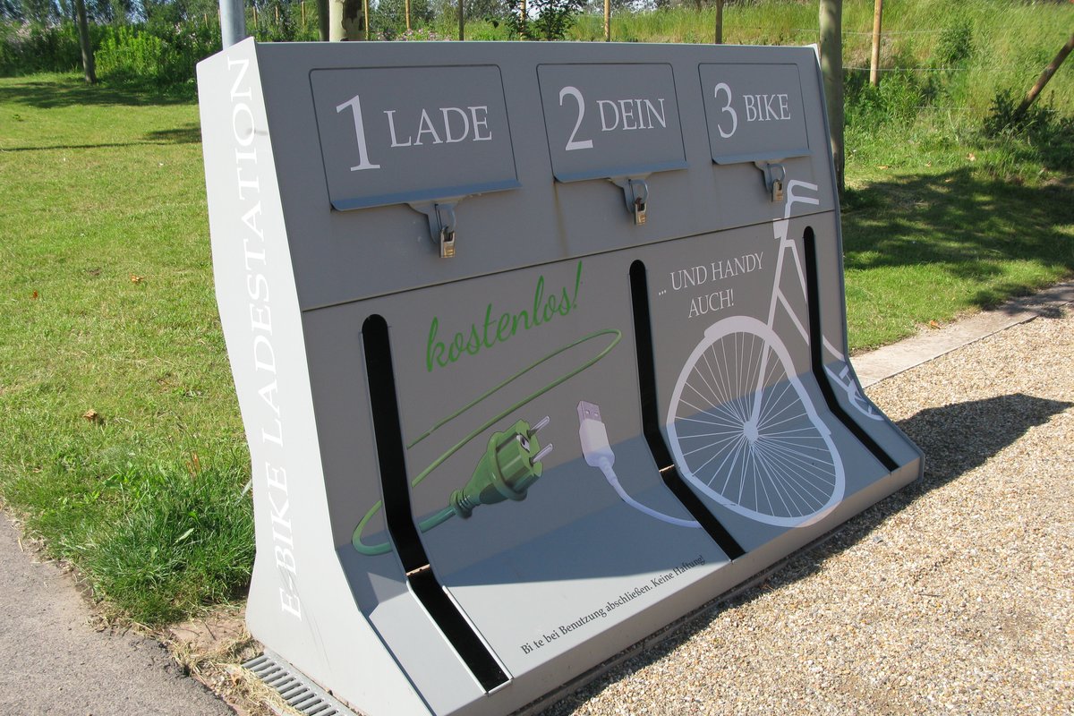 E-Bike-Ladestation